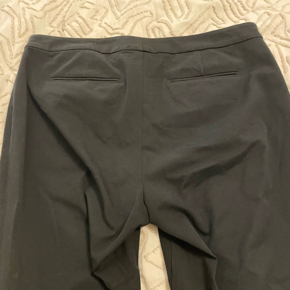 Ralph Lauren black stretch cotton blend skinny pants size 10 - Picture 8 of 9